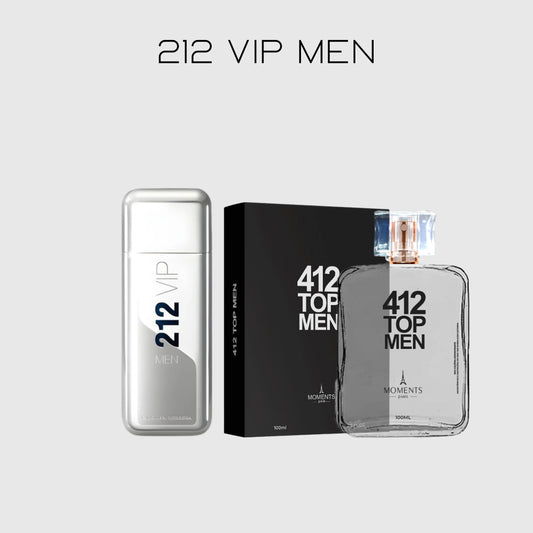 412 Top Men 100ml - 212 Vip Men Carolina Herrera