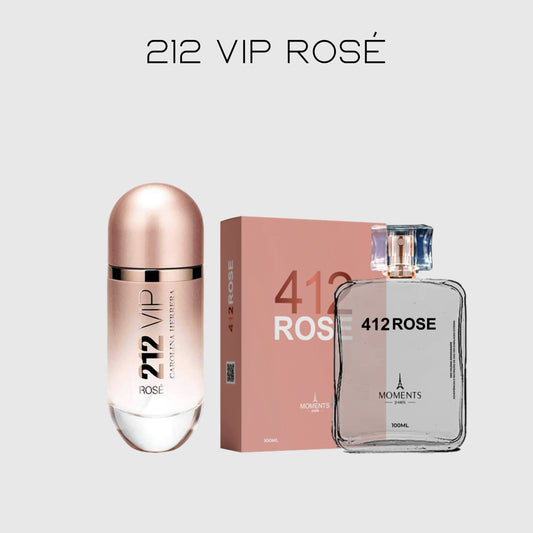 412 Rose 100ml - 212 Vip Rose Carolina Herrera